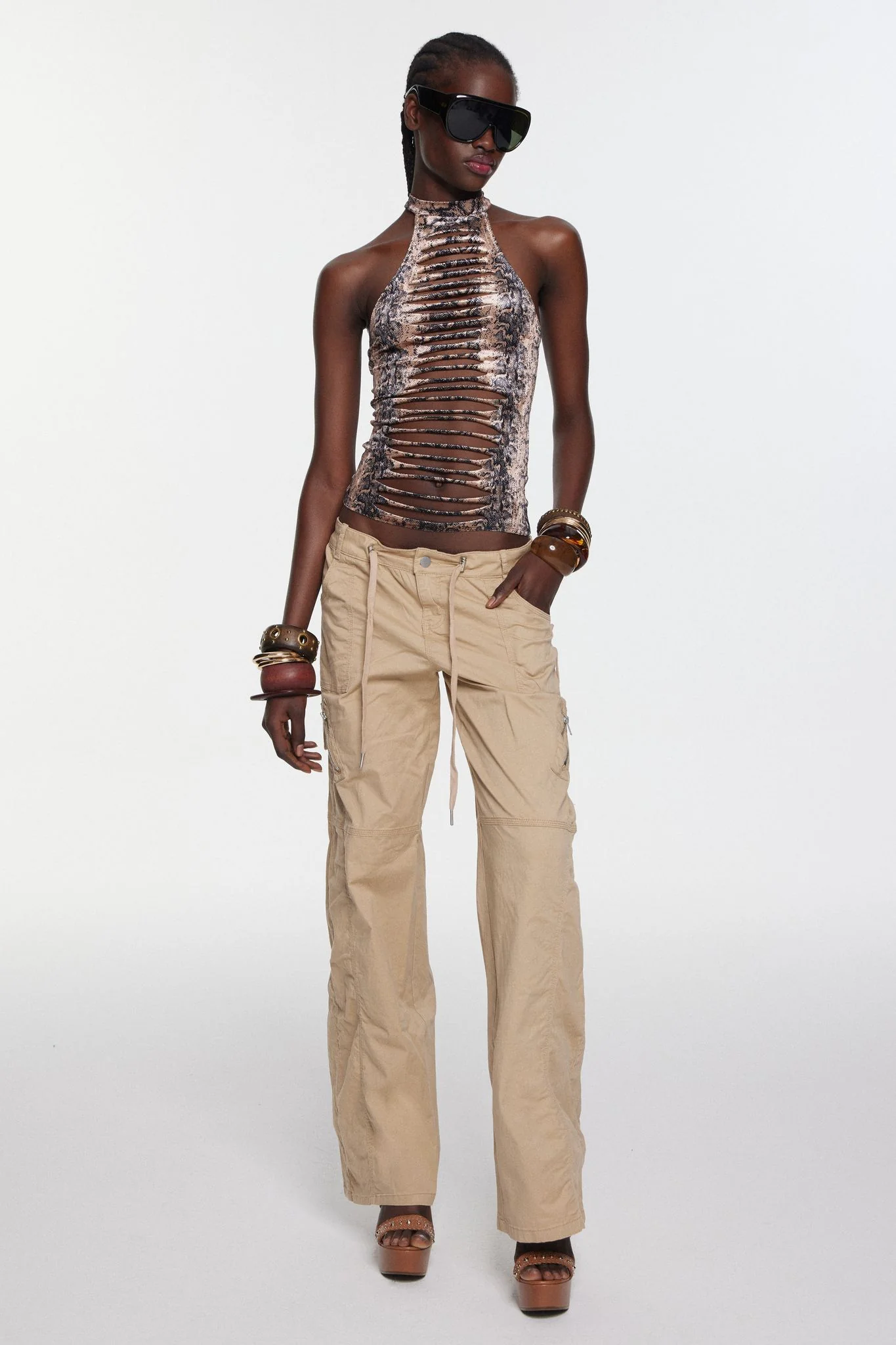 Carver Cargo Pants - Tan - Image 5