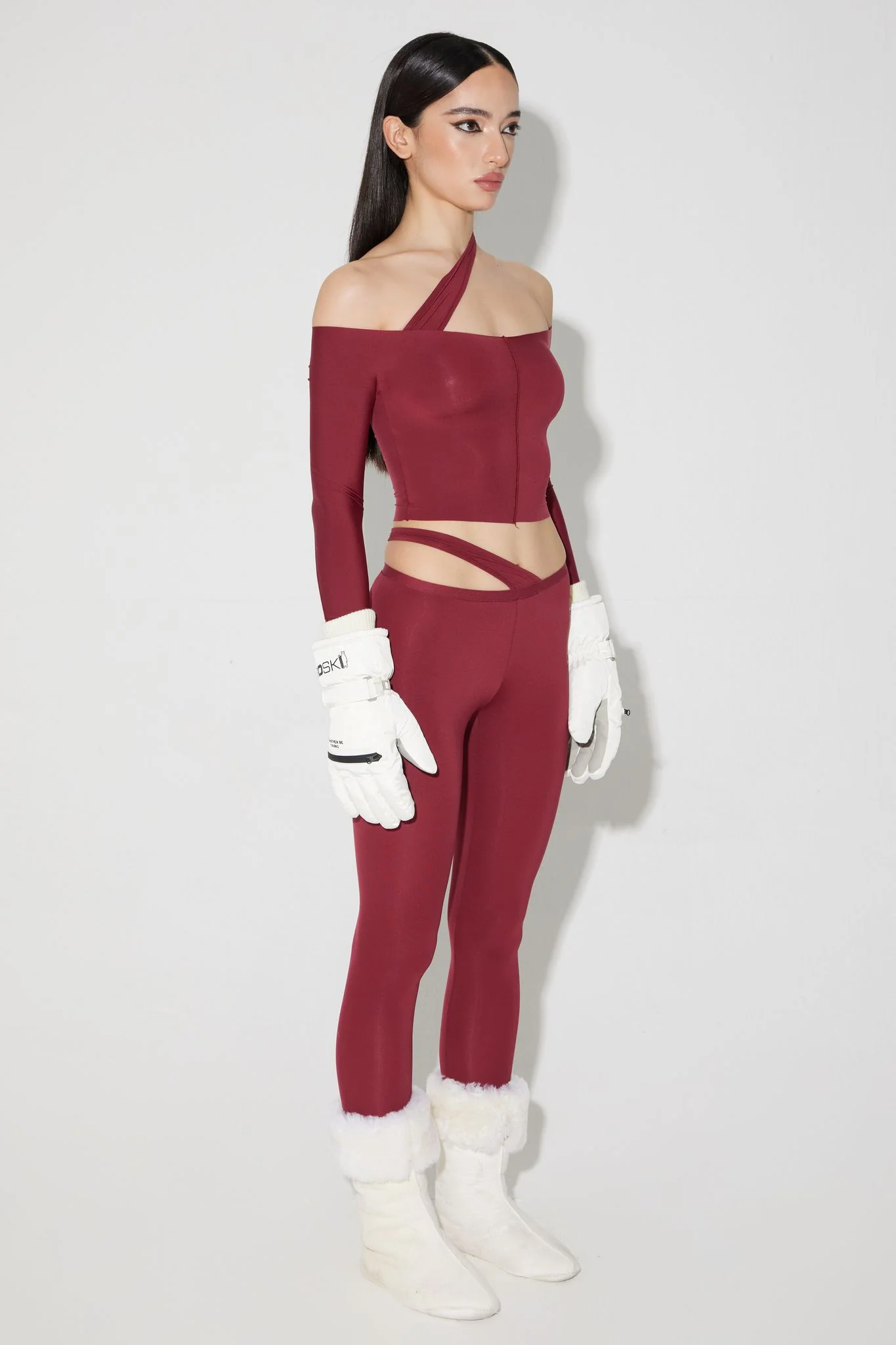 Hiko Top - Burgundy - Image 3